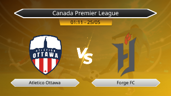 Canada Premier League Atletico Ottawa VS Forge FC