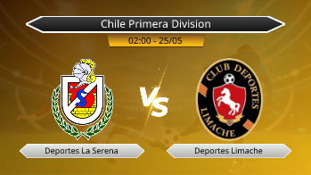 Chile Primera Division Deportes La Serena VS Deportes Limache