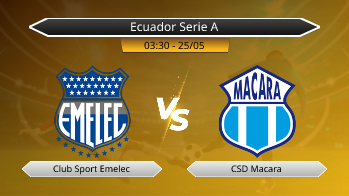 Ecuador Serie A Club Sport Emelec VS CSD Macara