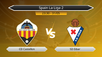 Spain La Liga 2 CD Castellon VS SD Eibar