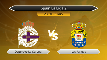 Spain La Liga 2 Deportivo La Coruna VS Las Palmas