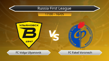 Russia First League FC Volga Ulyanovsk VS FC Fakel Voronezh
