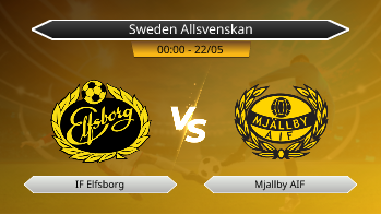 Sweden Allsvenskan IF Elfsborg VS Mjallby AIF