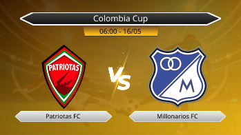 Colombia Cup Patriotas FC VS Millonarios FC