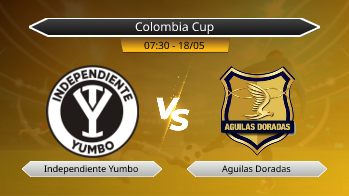 Colombia Cup Independiente Yumbo VS Aguilas Doradas